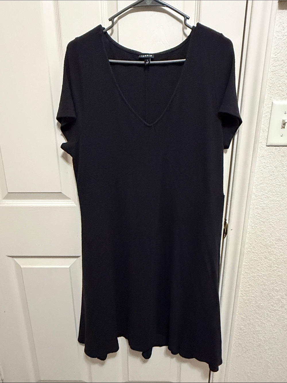 Torrid Black V-Neck Dress